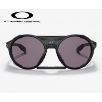 Oakley Clifden Odyssey Collection sunglasses Black Green Purple Splatter Frame / Prizm Grey Lenses
