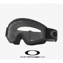 Oakley L-Frame Goggles with Clear Lenses and Carbon Fiber Strap