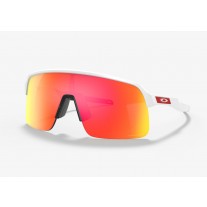 Oakley Sutro Lite sunglasses Matte White Frame / Prizm Ruby Lenses