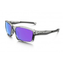 Oakley Chainlink sunglasses polished clear frame / violet iridium lens