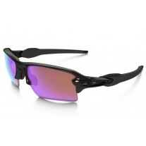 Oakley Flak 2.0 XL PRIZM sunglasses polished black frame / Prizm Golf lens