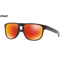 Oakley Holbrook R sunglasses Polished Black frame / Prizm Ruby Polarized lens