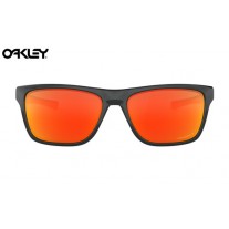 Oakley Holston sunglasses Polished Black frame / Prizm Ruby Polarized Lens