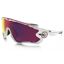 Oakley Jawbreaker PRIZM Road Tour de France sunglasses polished white frame / Prizm Road lens