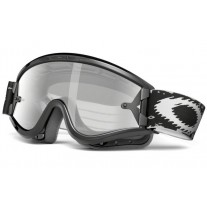 Oakley L-Frame MX Goggles Jet Black frame / Gray lens