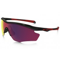 Oakley M2 Frame XL PRIZM Road sunglasses polished black frame / Prizm Road lens