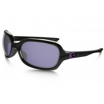 Oakley Pulse Polarized sunglasses polished black frame / Oo Gray Polarized lens