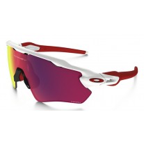 Oakley Radar EV Path PRIZM Road sunglasses polished white frame / prizm road lens
