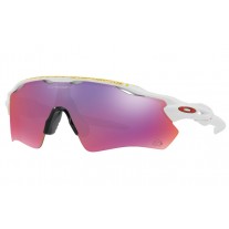 Oakley Radar EV Path PRIZM Road Tour de France Edition sunglasses Matte White frame / Prizm Road lens