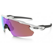Oakley Radar EV Pitch PRIZM Golf sunglasses polished white frame / Prizm Golf lens