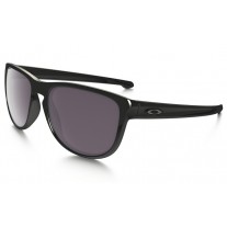 Oakley Sliver Round PRIZM sunglasses polished black frame / Prizm Daily Polarized lens