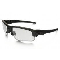 Oakley Speed Jacket sunglasses Standard Issue Array Matte Black frame / Clear lens
