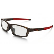 Oakleys Crosslink Pitch eyewear Brown Tortoise frame / Clear lens(Asia Fit)