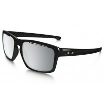 Oakley Sliver HALO Collection sunglasses polished black frame / Chrome Iridium lens (Asia Fit)