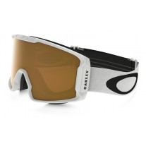 Oakley Line Miner Snow Goggle Matte White frame / Persimmon lens