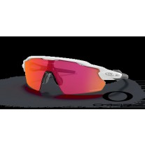 Oakley Radar EV Pitch Team Colors sunglasses with Prizm Field Lenses and Polished White Frame