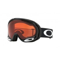 Oakley A Frame 2.0 Snow Goggle Jet Black frame / Prizm Snow Rose lens