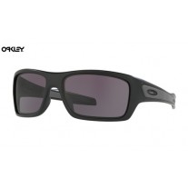 Oakley Turbine sunglasses Matte Black frame / Warm Grey lens