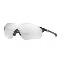 Oakley EVZero Path sunglasses Polished Black frame / Clear Black Iridium Transitions lens