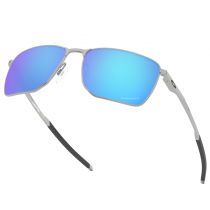 Oakley Ejector sunglasses Satin Chrome frame / Prizm Sapphire lens