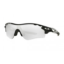 Oakley Radarlock Path sunglasses Polished Black frame / Clear Black Iridium Photochromic Activated lens