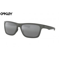 Oakley Holston sunglasses Matte Dark Gray frame / Prizm Black Polarized Lens