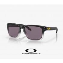 Oakley 2022 Tour De France Holbrook sunglasses with Prizm Grey Lenses and Matte Black Fade Frame
