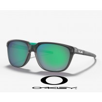 Oakley Anorak sunglasses Prizm Jade Lenses / Matte Grey Smoke Frame