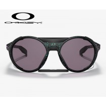 Oakley Clifden Odyssey Collection sunglasses Black Green Purple Splatter Frame / Prizm Grey Lenses