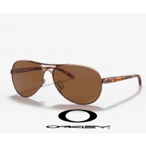 Oakley Feedback sunglasses Prizm Tungsten Polarized Lenses / Rose Gold Frame