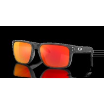 Oakley Holbrook XL sunglasses with Prizm Ruby Lenses and Matte Black Camo Frame