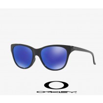 Oakley Hold Out sunglasses Violet Iridium Polarized Lenses / Polished Black Frame