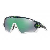 Oakley Jawbreaker Cavendish Edition sunglasses Metallic Green frame / Prizm Jade lens