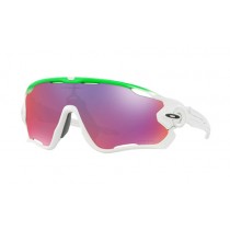 Oakley Jawbreaker Green Fade Edition sunglasses Green Fade frame / Prizm Road lens