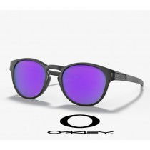 Oakley Latch sunglasses Prizm Violet Lenses / Matte Black Frame