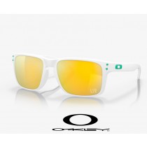 Oakley Limited Edition Super Bowl LIV Holbrook sunglasses Prizm 24k Polarized Lenses / Matte White Frame