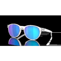 Oakley Reedmace sunglasses with Prizm Sapphire Polarized Lenses and Clear Frame