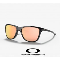 Oakley Reverie sunglasses Prizm Rose Gold Lenses / Polished Black Frame