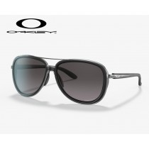 Oakley Split Time sunglasses Velvet Black Frame / Prizm Grey Gradient Lenses