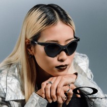 Oakley Sub Zero sunglasses with Prizm Black Lenses and Black Frame