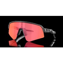 Oakley Sutro Lite Sweep sunglasses with Prizm Trail Torch Lenses and Matte Carbon Frame