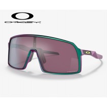 Oakley Sutro sunglasses Green Purple Shift Frame / Prizm Road Black Lenses