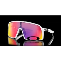 Oakley Sutro sunglasses with Prizm Road Lenses and Matte White Frame