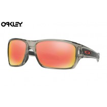 Oakley Turbine sunglasses Gray Smoke frame / Ruby Iridium Polarized lens