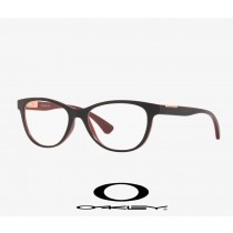 Oakleys Plungeline eyewear with Satin Brick Red Black Frame