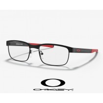 Oakleys Surface Plate eyewear with Matte Black/Redline Frame