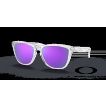 Oakley Frogskins (Low Bridge Fit) sunglasses with Prizm Violet Lenses and Polished Clear Frame