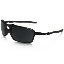 Oakley Badman Polarized sunglasses Dark Carbon frame / Black Iridium Polarized lens