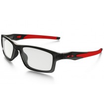 Oakley Crosslink (TruBridge) eyewear Polished Black Ink frame / clear lens