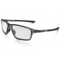 Oakley Crosslink Zero glasses Grey Shadow frame / Clear lens (Asia Fit)
